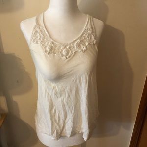 White tank top